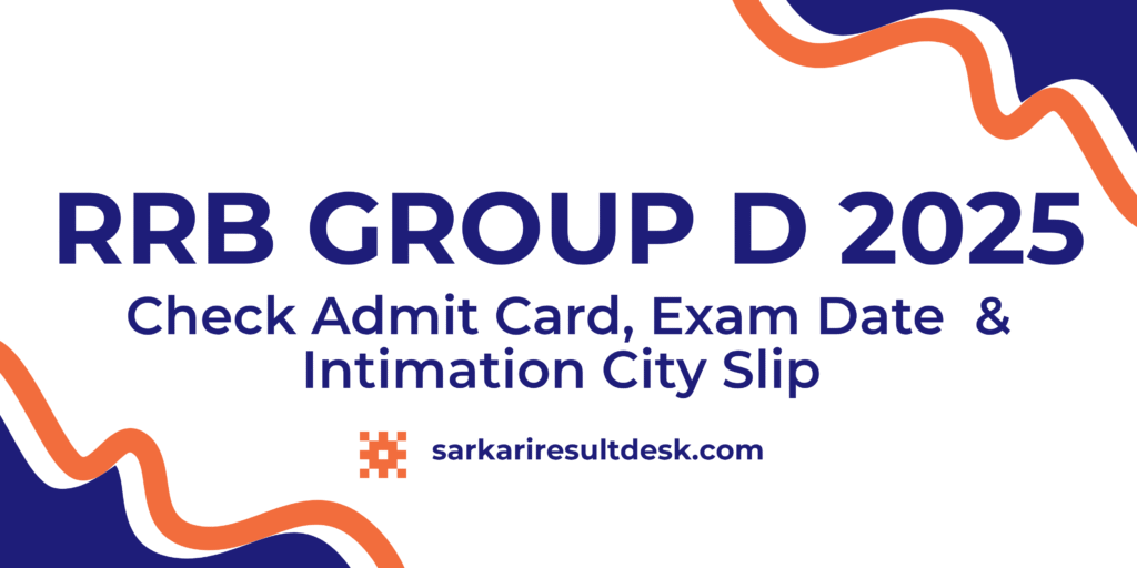 RRB Group D 2025